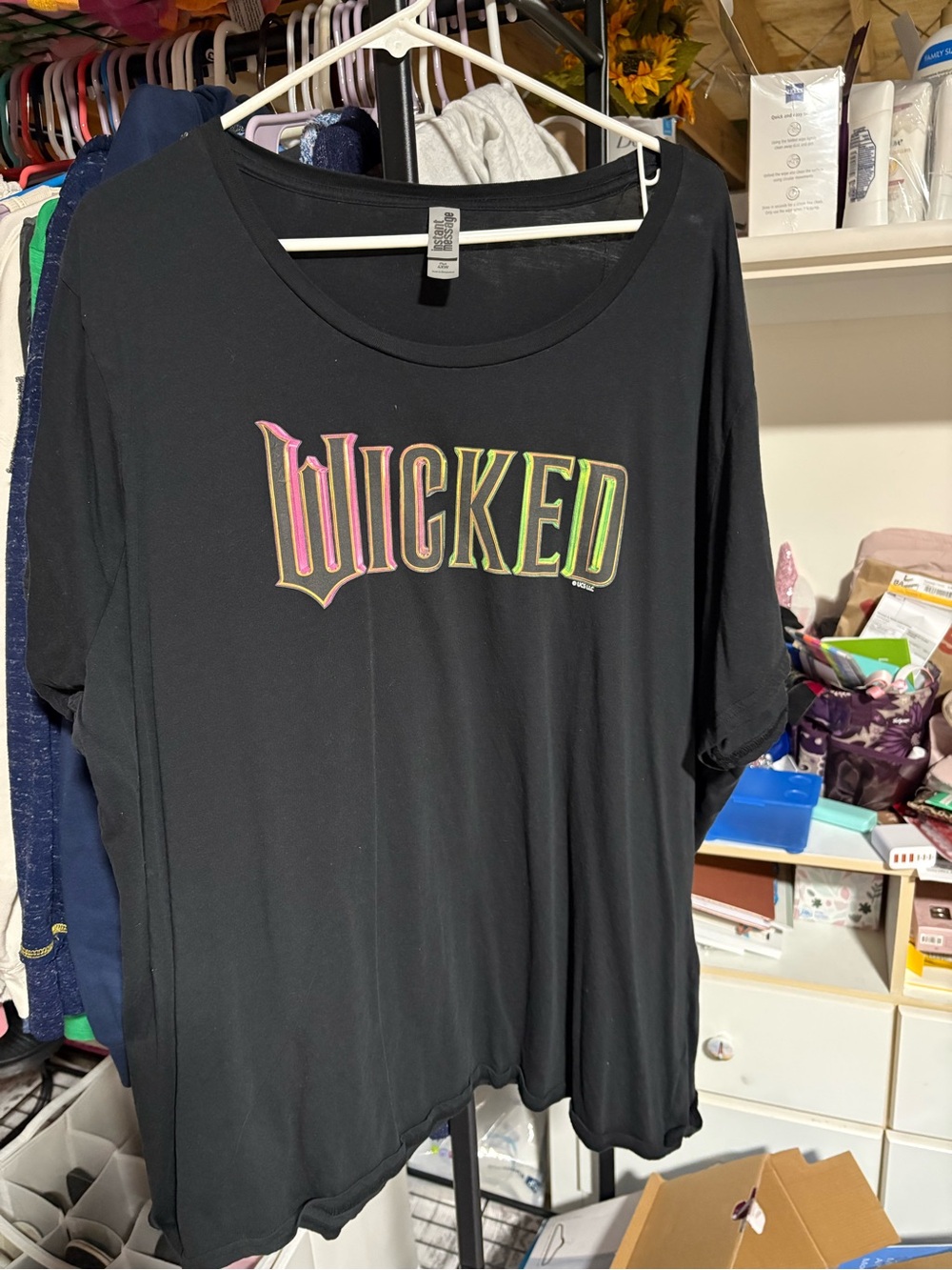 Wicked Graphic Black Women's Tee
